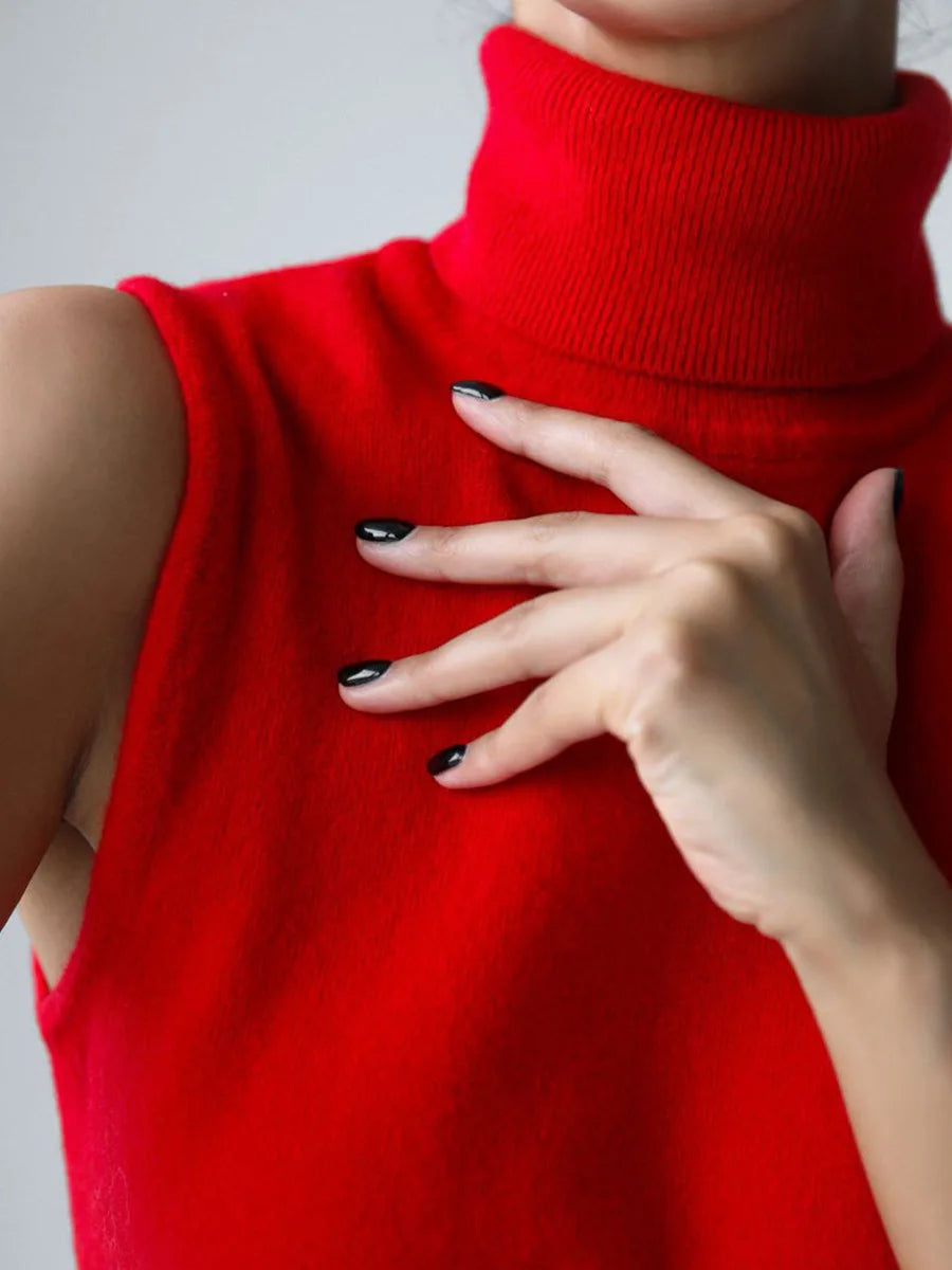 Ashbourne Knit Cardigan & Turtleneck Set