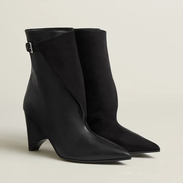 Caledon Statement Wedge Boots