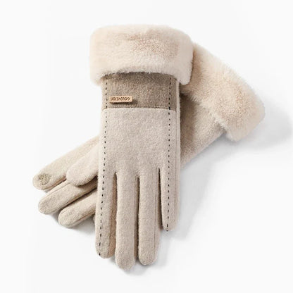 Plush Suede Touch Gloves