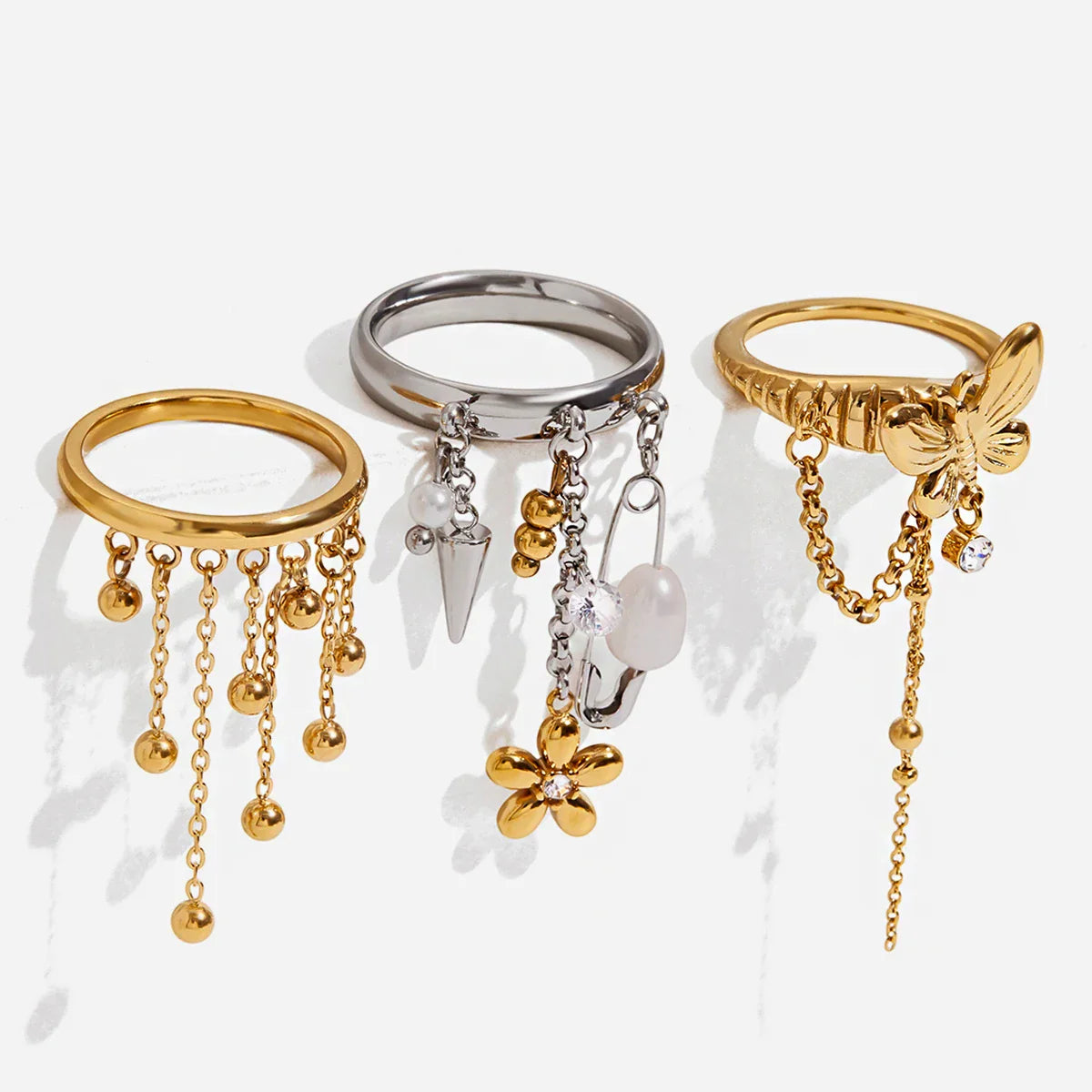 The Starfall Charm Ring