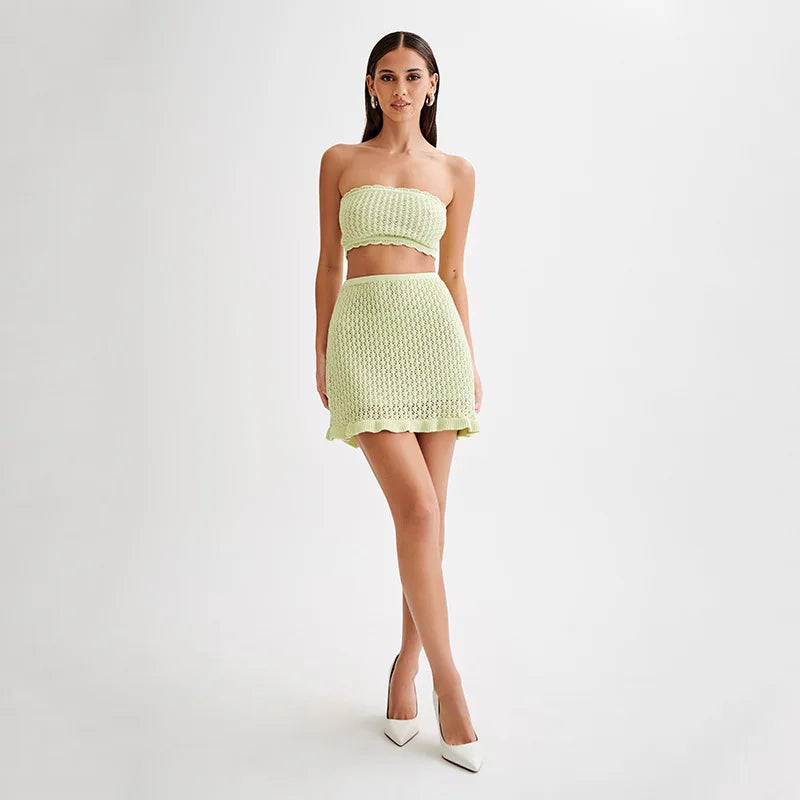 Kaia Beach Knit Set