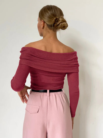 Orvieto Off-Shoulder Knit Top