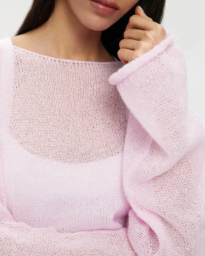 Liora Relaxed Crewneck Sweater