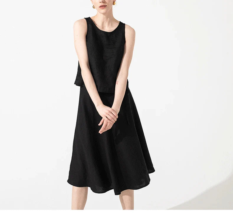 Marinette Linen Tank