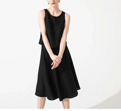 Marinette Linen Tank