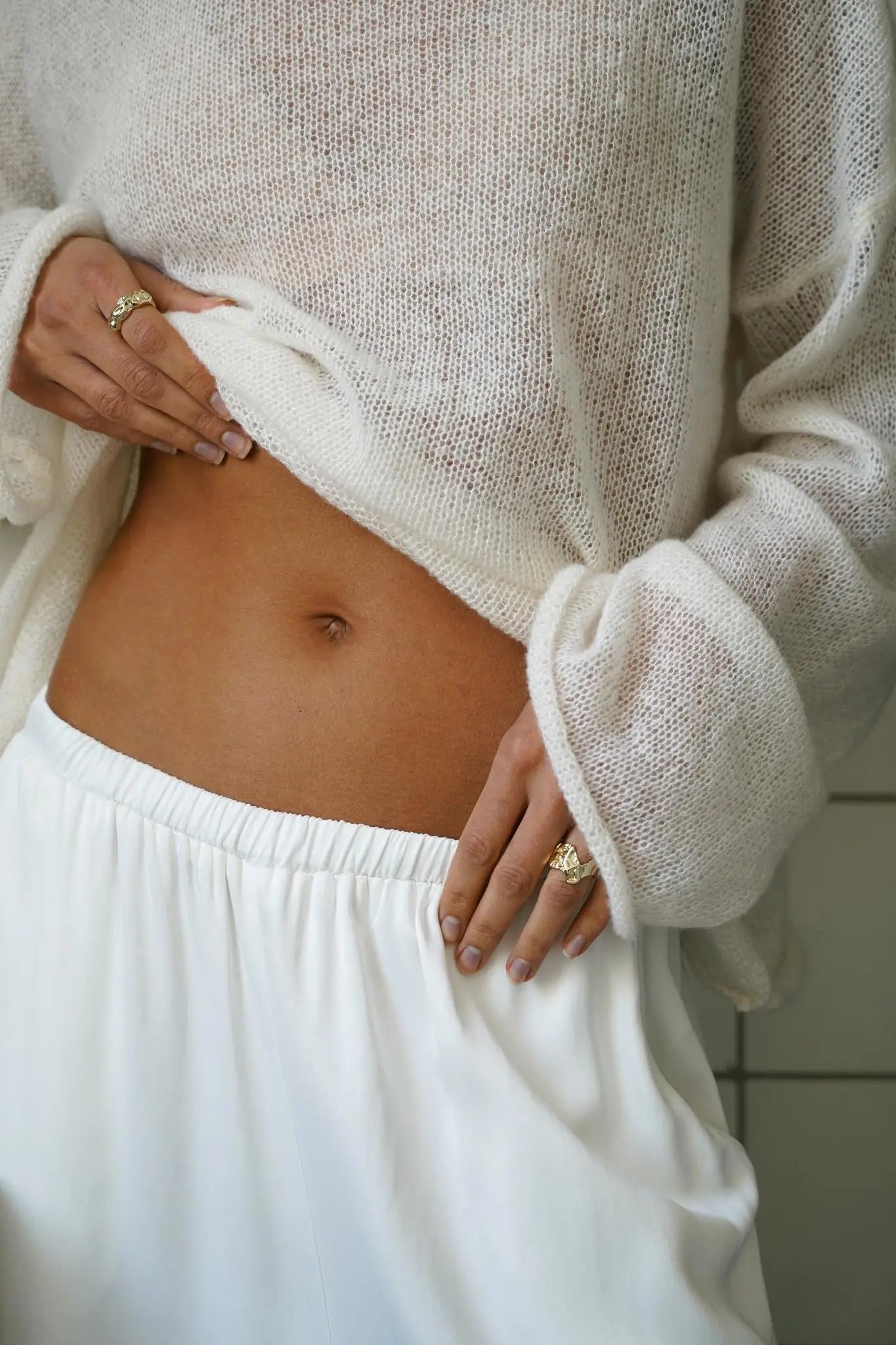Liora Relaxed Crewneck Sweater