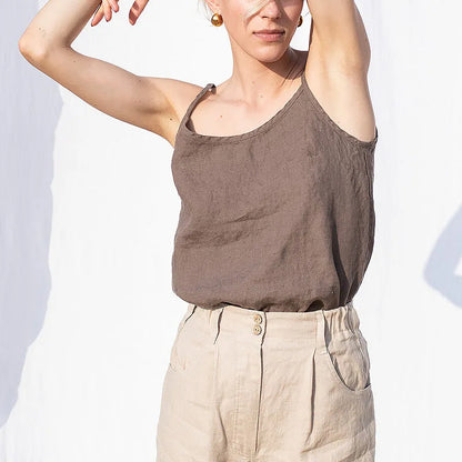 Lightweight Linen Top