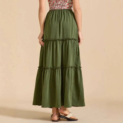 Lorette Meadow Maxi Skirt