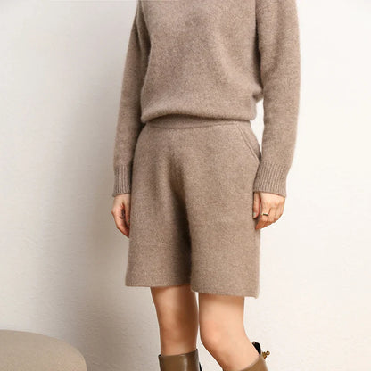 Hadleigh Cashmere Knit Shorts
