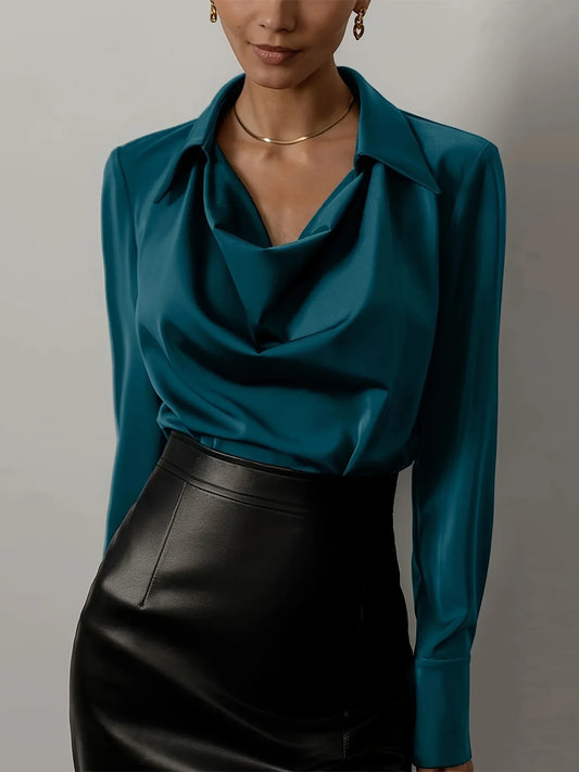 100% Washable Silk full Sleeve Shirt