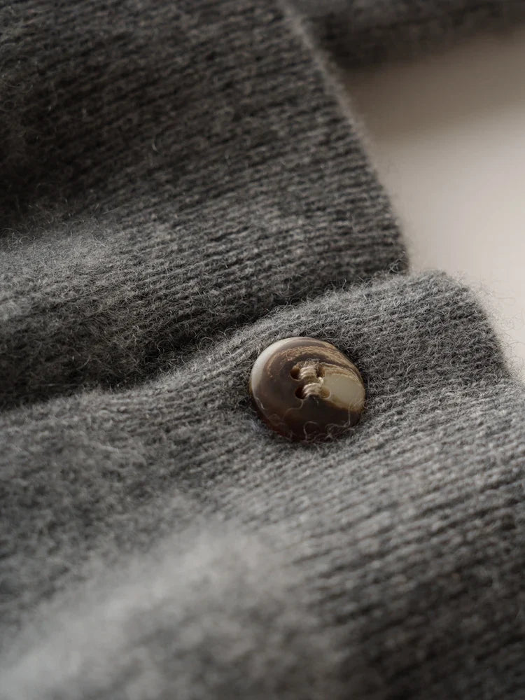 Florence Cashmere Button Cardigan