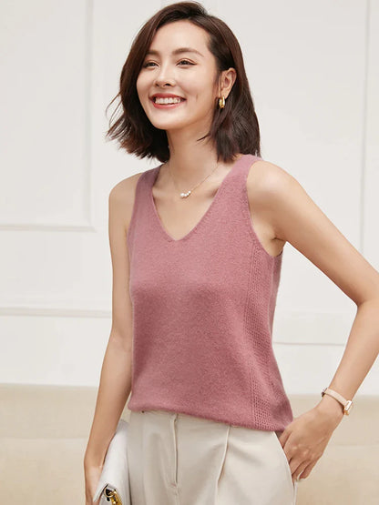 Ivanna Quinn Cashmere V-Neck