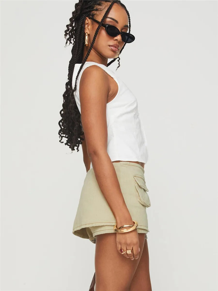 Dakota Pocket Mini Skirt