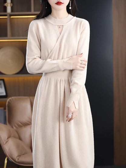The Astoria Wool Dress