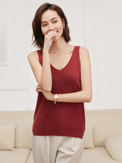 Ivanna Quinn Cashmere V-Neck