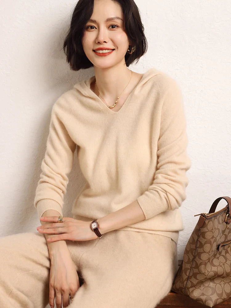 Mirelle Cashmere Hoodie