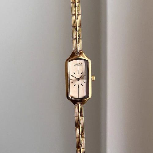 Solenne Gold Link Watch