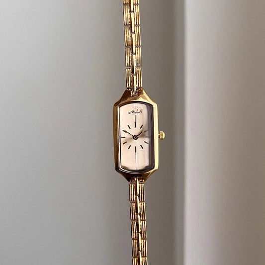 Solenne Gold Link Watch