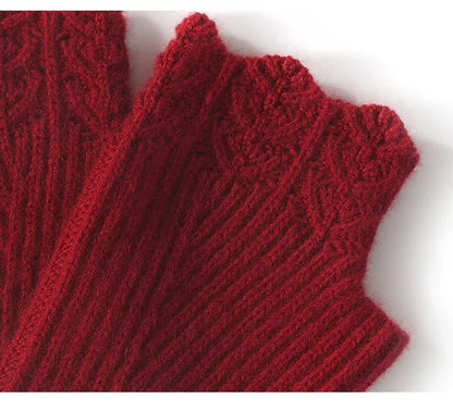 Alpine Whisper Cashmere Mitts