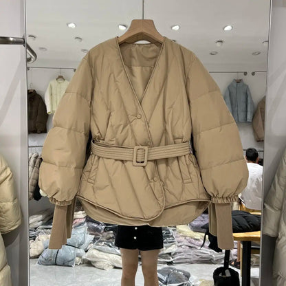 The Quilted Belle Down Jacket