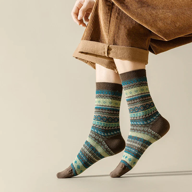 Nordic Haven Cotton Socks