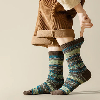 Nordic Haven Cotton Socks