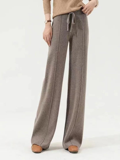 Classic Ladies Wool Trousers
