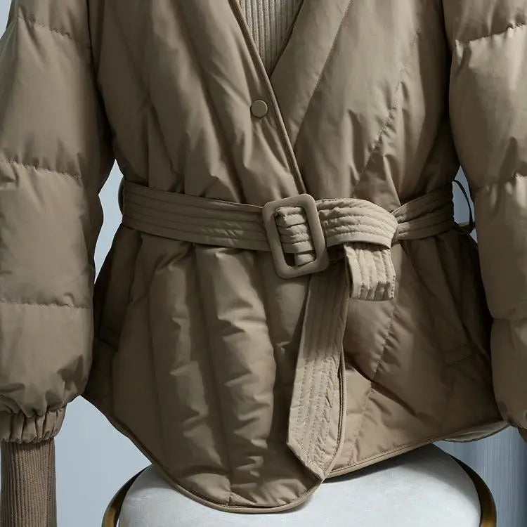 The Quilted Belle Down Jacket