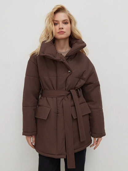 Norway Winter Belted Parka
