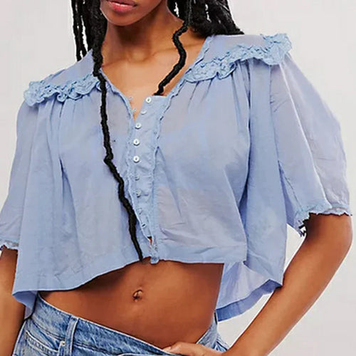 Marais Ruffle Blouse