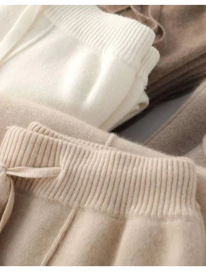 Classic Ladies Wool Trousers