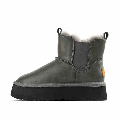 Women's Holmstead Leather Fur Boots