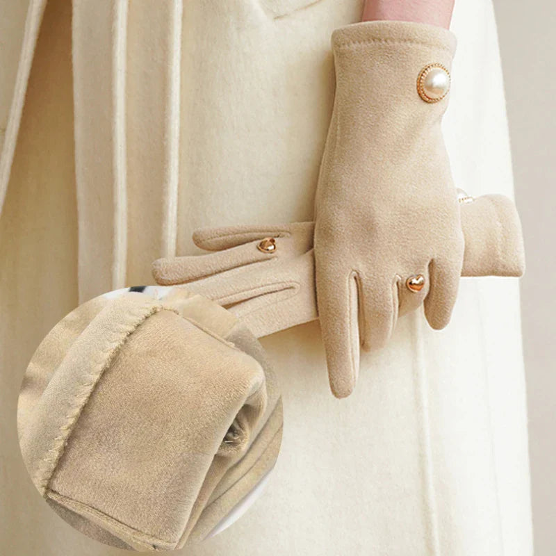 Noir Pearl Touch Gloves