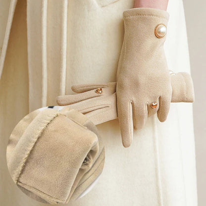 Noir Pearl Touch Gloves