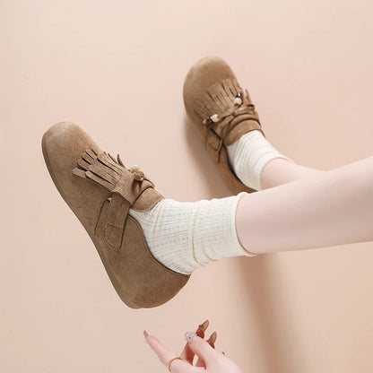 Marlowe Fringe Bead Loafers