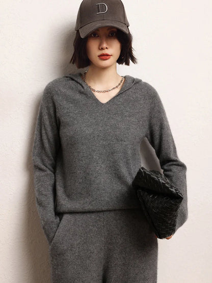 Mirelle Cashmere Hoodie