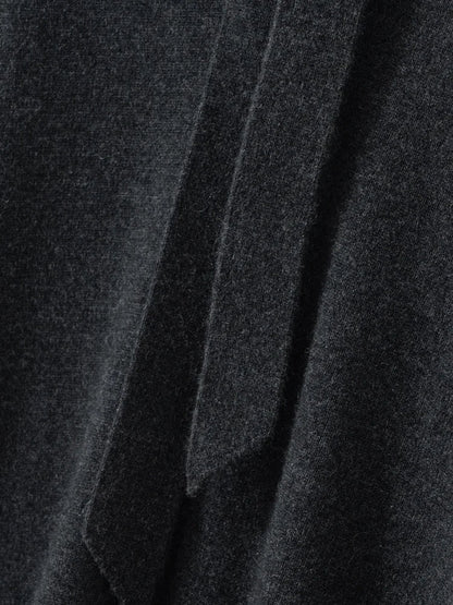 Selene Scarf-Collar Cashmere Pullover