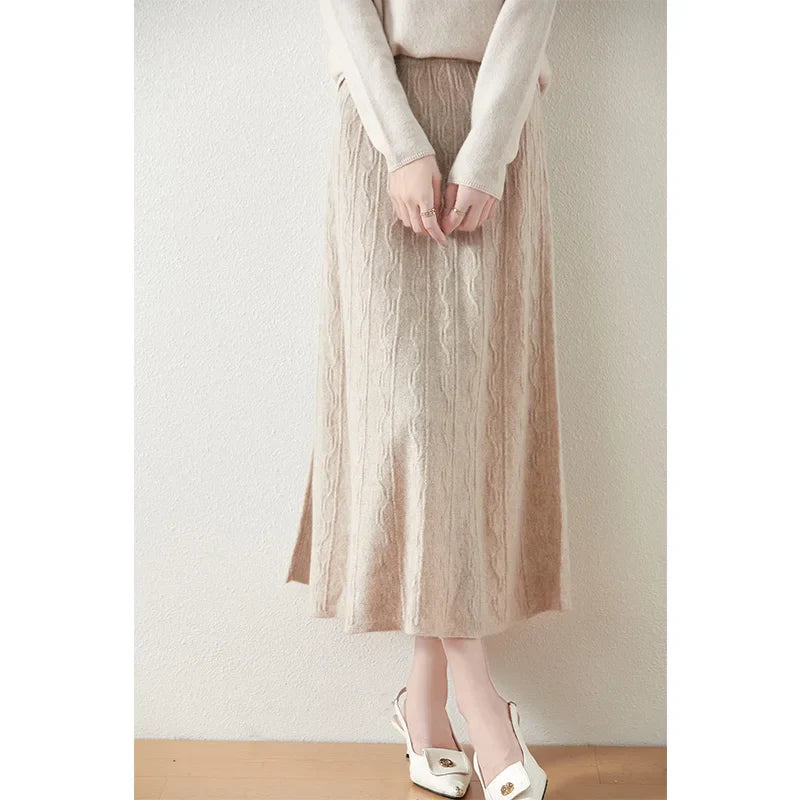 Elowen Merino Knit Skirt
