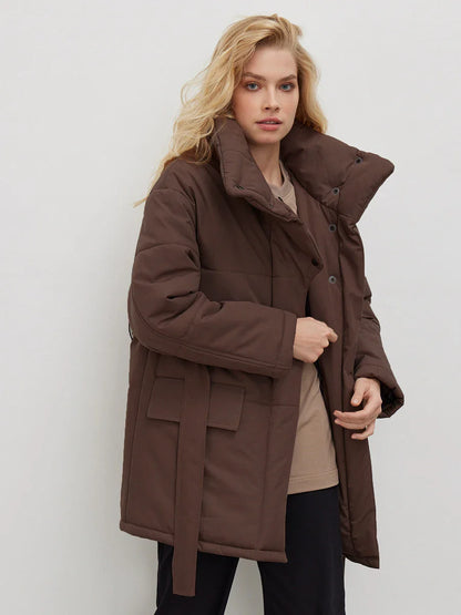 Norway Winter Belted Parka