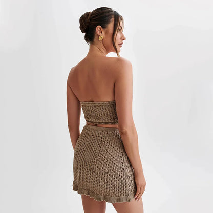 Kaia Beach Knit Set