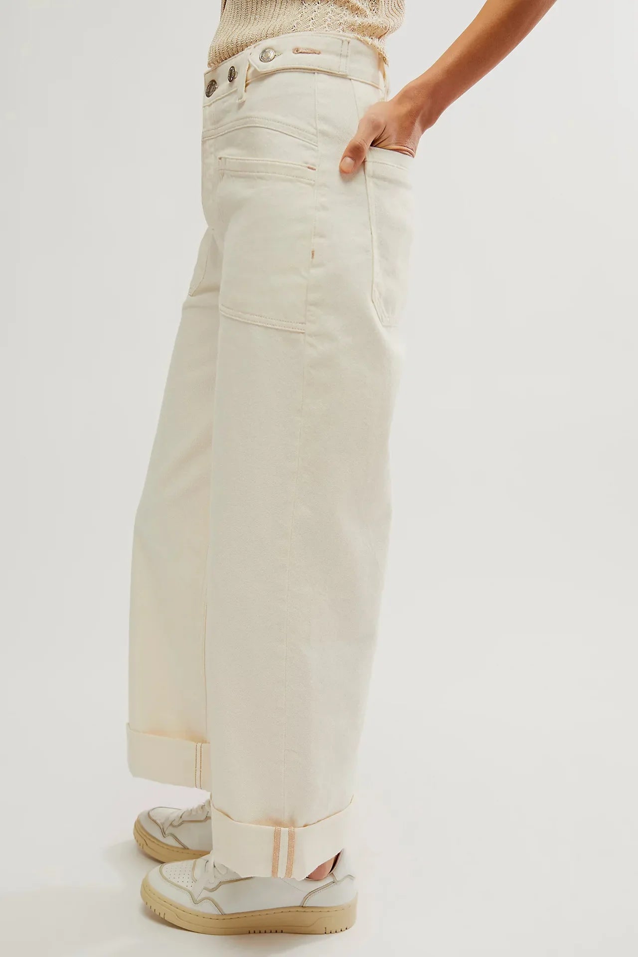 Candace High-Waist Wide-Leg Denims