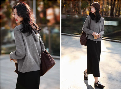 Elinsborg Cashmere Hooded Cardigan