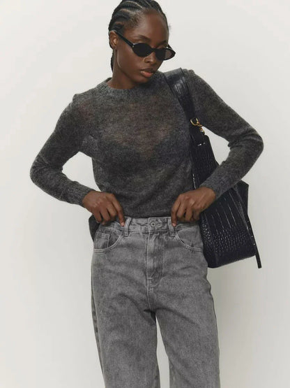 Fenra Mohair Crewneck