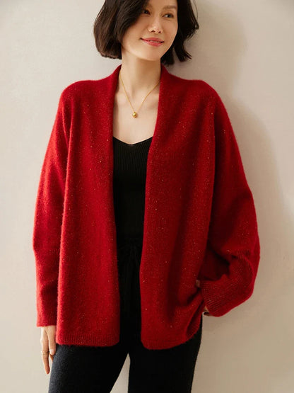 Briarwood Cashmere Shawl Sweater