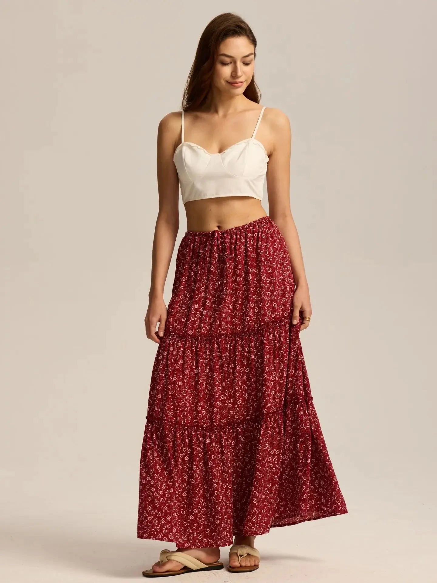 Lorette Meadow Maxi Skirt