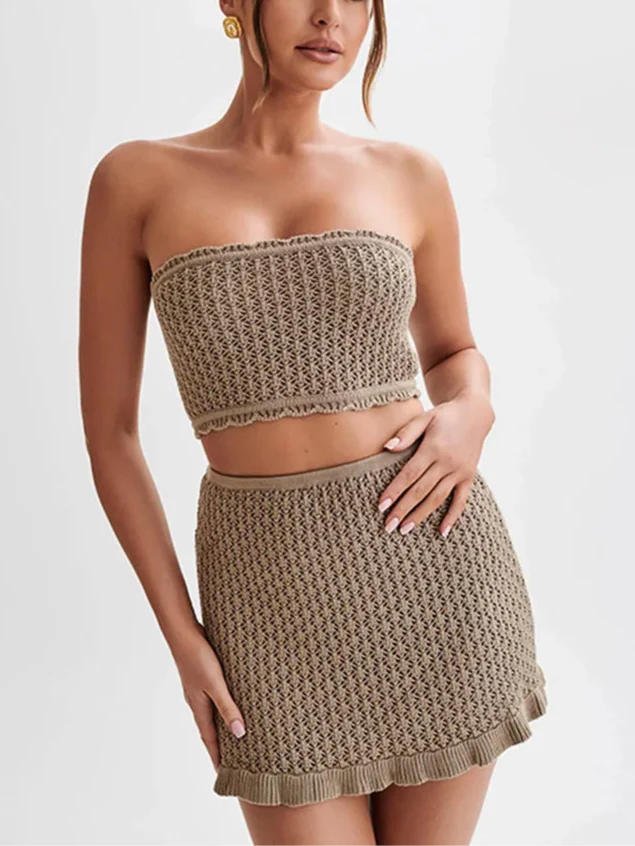 Kaia Beach Knit Set