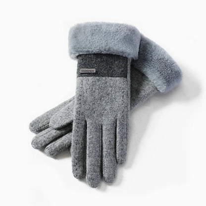 Plush Suede Touch Gloves