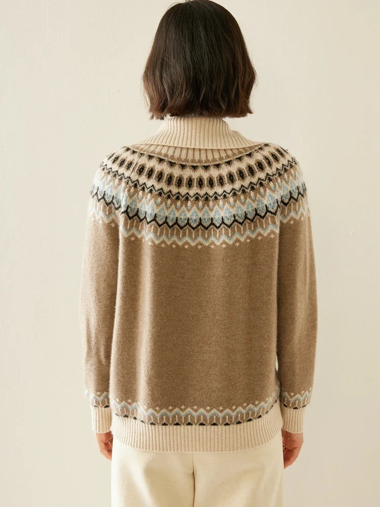 Strathan Cashmere Zip-Up