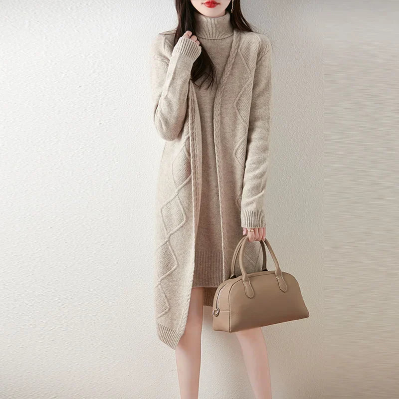 Copenhagen Cable-Knit Cardigan