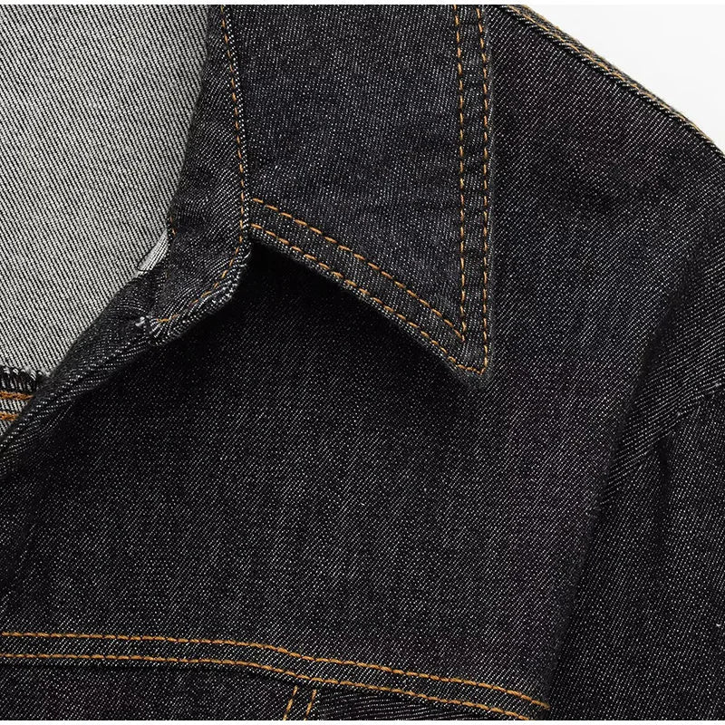 Marenza Button Denim Set